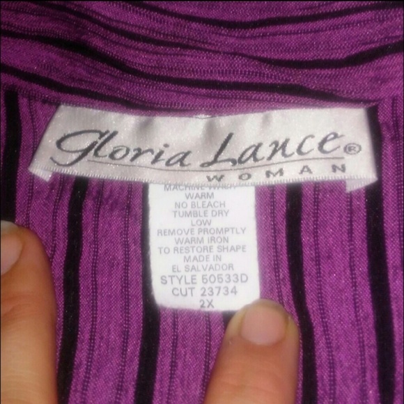 Gloria Lance Ribbed Lightweight illusion 2fer - Picture 5 of 7